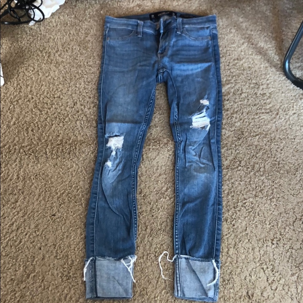 Hollister Ripped Skinny Jeans